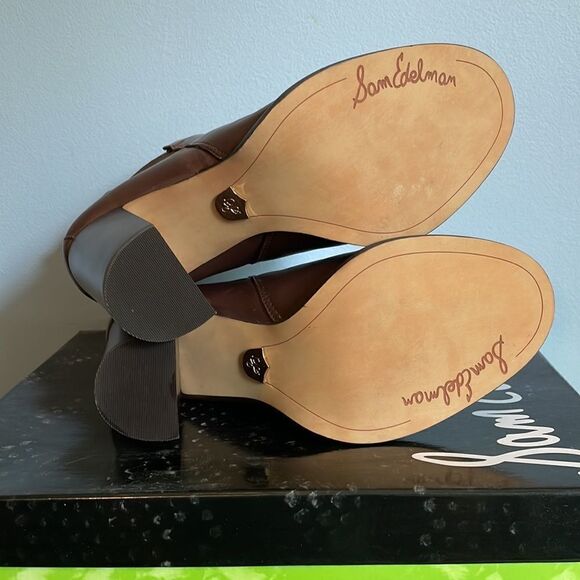 Sam Edelman Kenner Brown Boots 8.5 - Picture 3 of 6